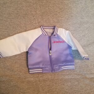 American Girl Purple and White Jacket